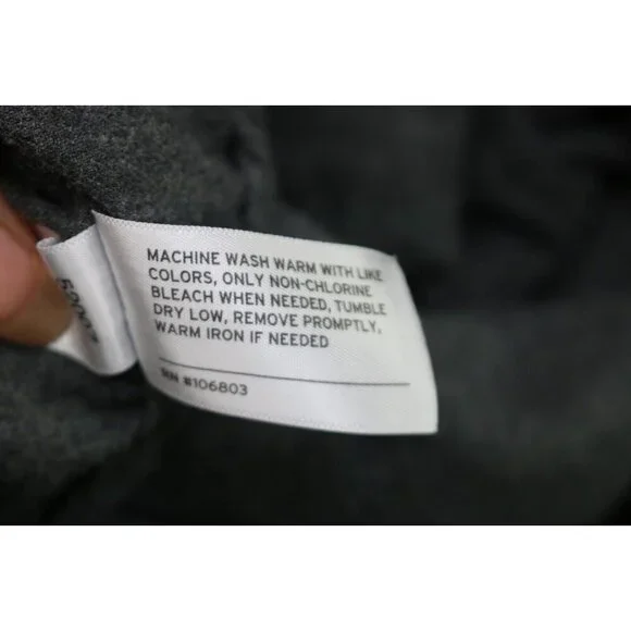 Duluth Trading Co. Long Sleeve Button Up Grey Shirt-Size 2XL-Relaxed Fit - Picture 7 of 10